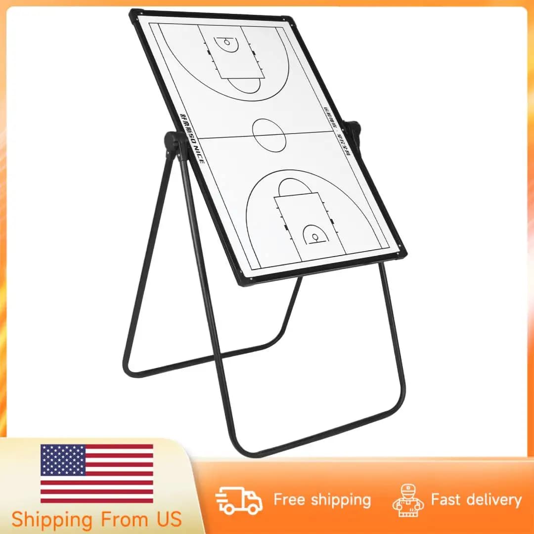Basketball magnetic board Reusable double-sided boards Portable pins for the use of basketball volleyball coaches