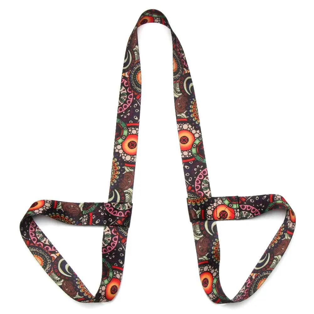 Fitness Exercise Stretch Adjustable Yoga Mat Strap Belts Carry Straps Sport Sling Shoulder Yoga Belt
