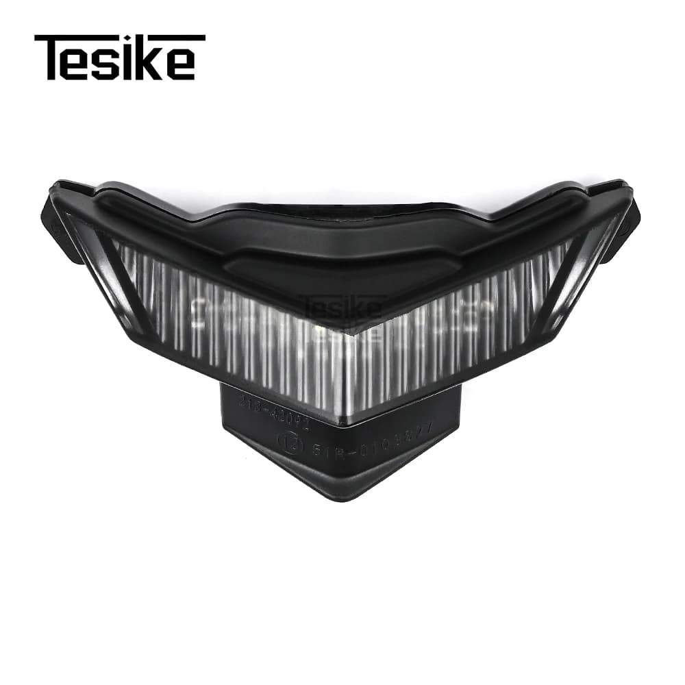 Faro fendinebbia a LED bianco per moto, luce ausiliaria di guida per Kawasaki Z1000 2014-2019, faro superiore con lente trasparente