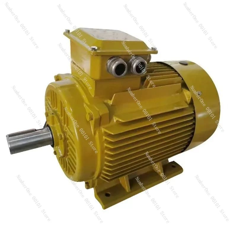 Motore elettrico industriale trifase da 380 V Motore asincrono da 2,2 kW con ventola di raffreddamento Attrezzature per macchinari Automazione Uso in fabbrica