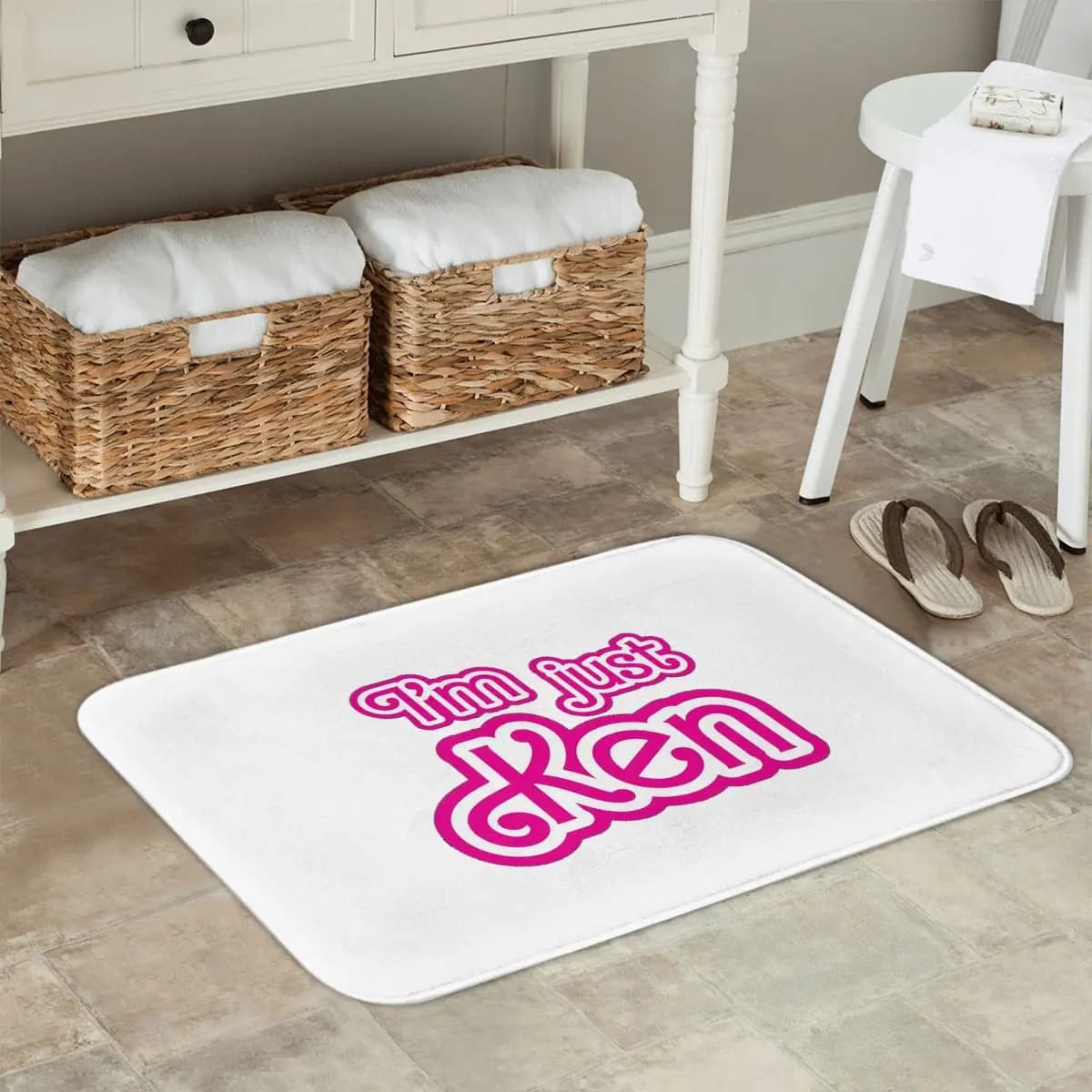 I m Just Ken Zerbino Kitchen Entrance Mat for Home Anti-slip carpet for living room mats