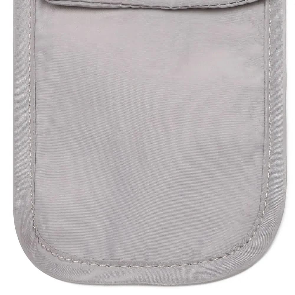 Portafoglio reggiseno con blocco RFID con cinturino elastico regolabile Custodia per soldi invisibile Custodia per monete per lingerie ultrasottile Donna Ragazza
