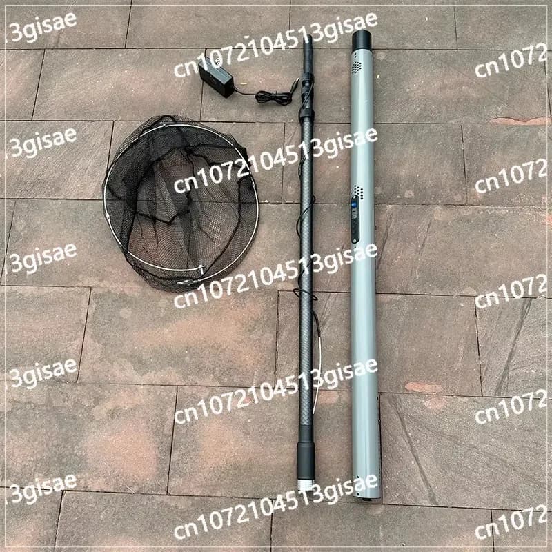 Rete da pesca retrattile automatica elettrica ultraleggera per attrezzi da pesca, lega di alluminio da 4,2 metri 5000/9000 Watt