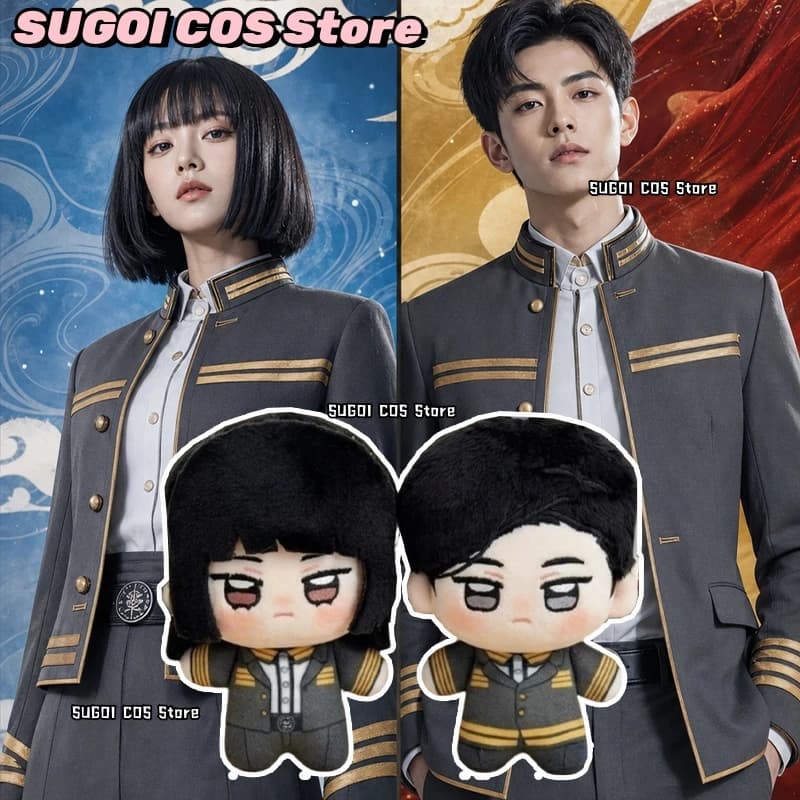 CR7.3*Nippon Sangoku The Three Nations of the Crimson Sun Anime Mini Triangle Plush Doll Keychain Cotton Figure Pendant Cute