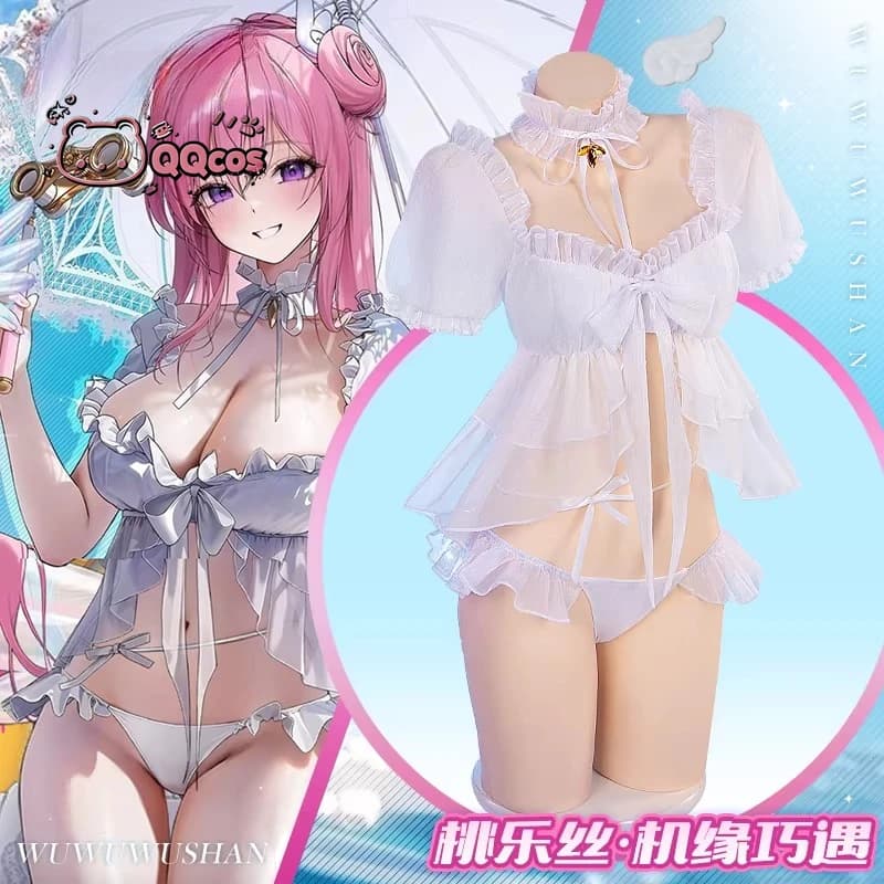 Game cosplay series: NIKKE Dorothy: Serendipity Sexy swimsuit for cosplay, full set QQcos