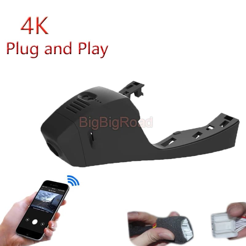 4K Plug And Play Car Wifi DVR Video Dash Cam Camera For Volkswagen Passat 2019 2020 2021 2022 2023 Full HD 2160P