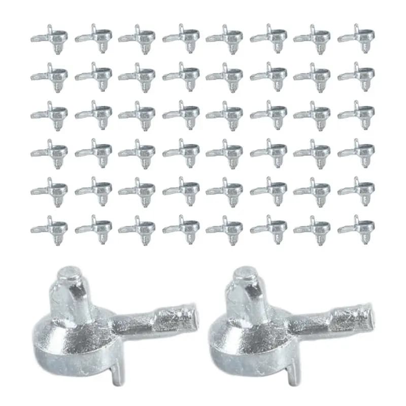 LNHF Bookshelf Pins Replacement Shelf Pegs 3Mm Shelf Pins Bookshelf Pegs 50PCS For Compatible Part 131372