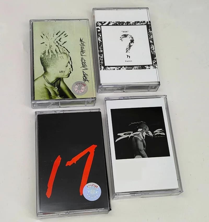 Classic Rap Triple X Music Tape Skins 17 Album Music Record cassette registratore Cosplay Walkman Soundtracks Box Collection regali