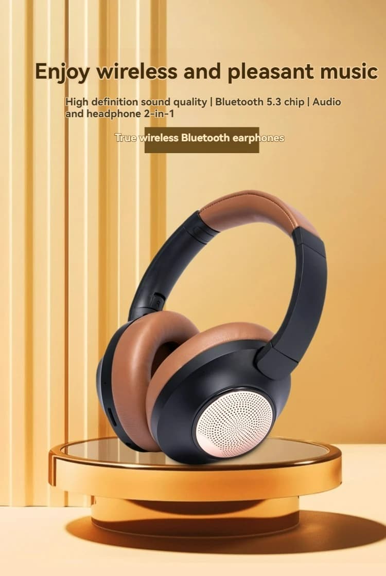 Bluetooth 5.3 Headphones Wireless Headphones Foldable Play Headphones Sports Headphones with Mic Musical earphones Original