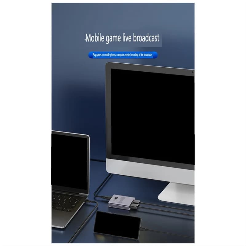 A31R--Scheda di acquisizione video compatibile USB3.0/4K HD per telefono cellulare, laptop, videocamera da gioco, registrazione dal vivo, durevole