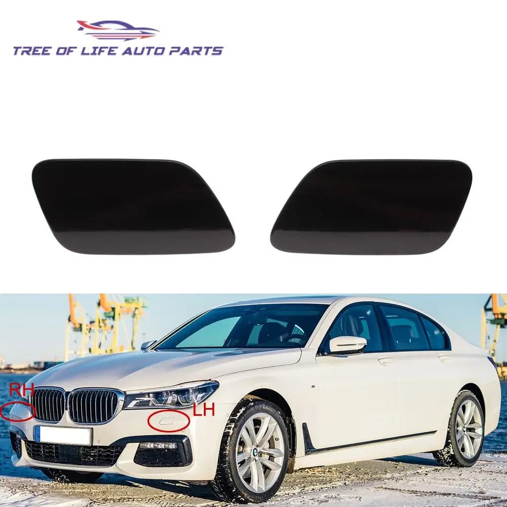 Per BMW serie 7 G11 G12 2015 2016 2017 2018 2019 nuovo faro rondella ugello coperchio faro getto d'acqua tappo 740i 740iX 750i