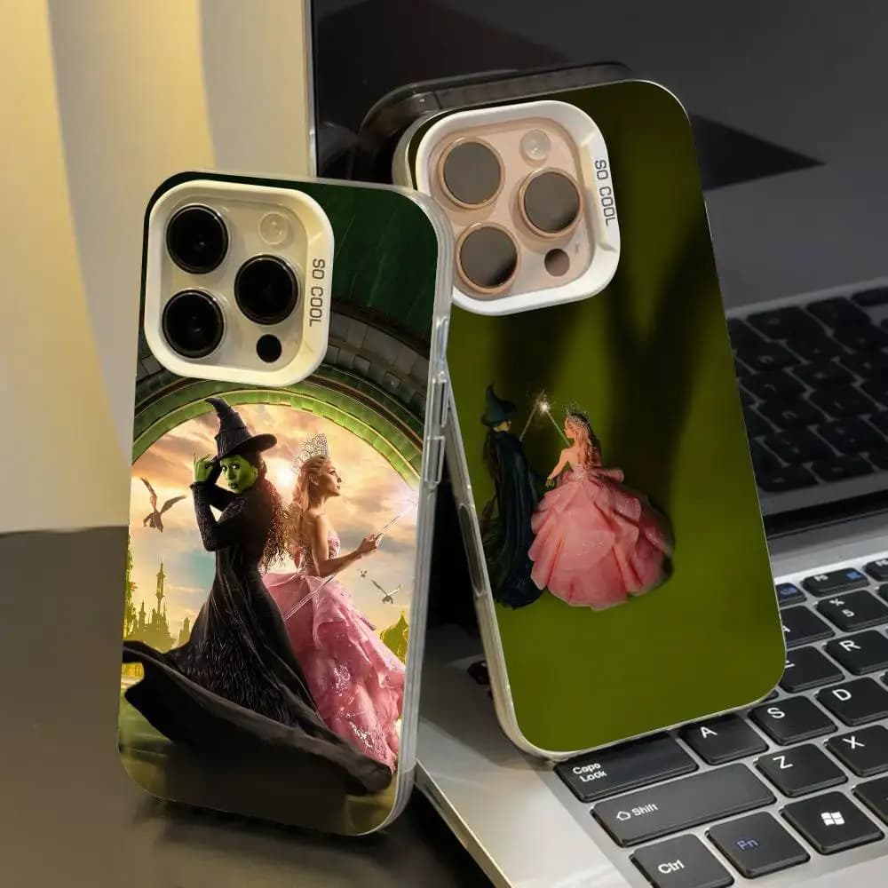 Custodia per telefono P-Part Anime W-Wicked 1PC per IPhone 17 Max 16 Pro Mobile Shell 14 13 15 Soft Shell