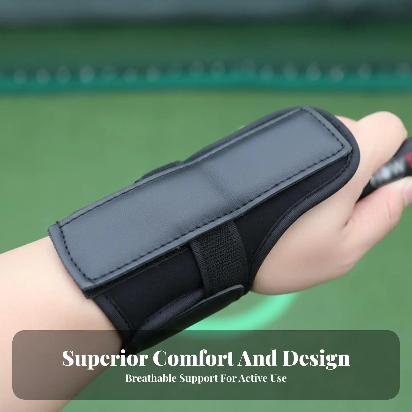 Supporto per Polso Sportivo con Guida per la Memoria Muscolare, Correttore di Postura per il Swing, Leggero e Portatile per Principianti