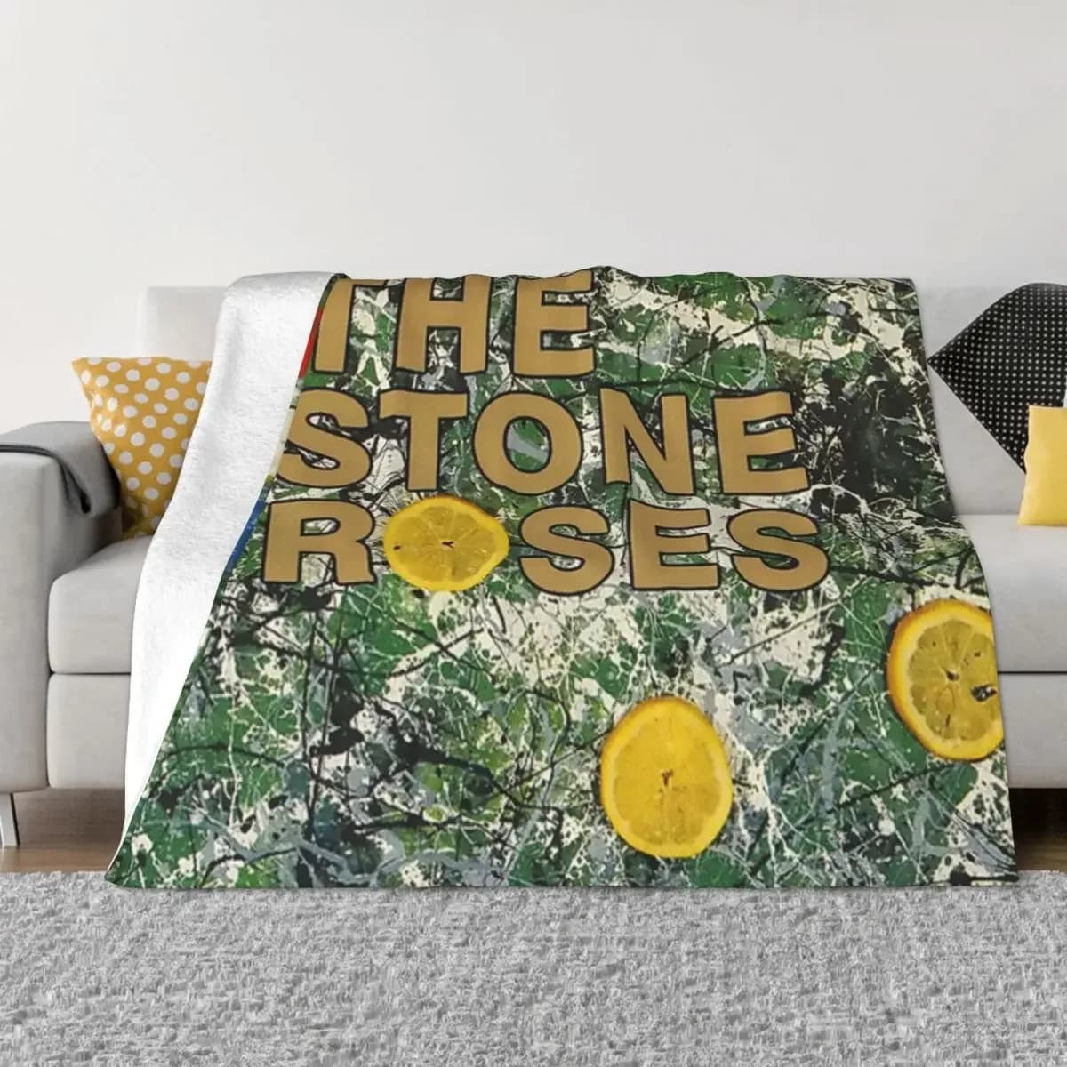 La coperta di rose di pietra coperta di marca di lusso coperta Shaggy coperta turistica