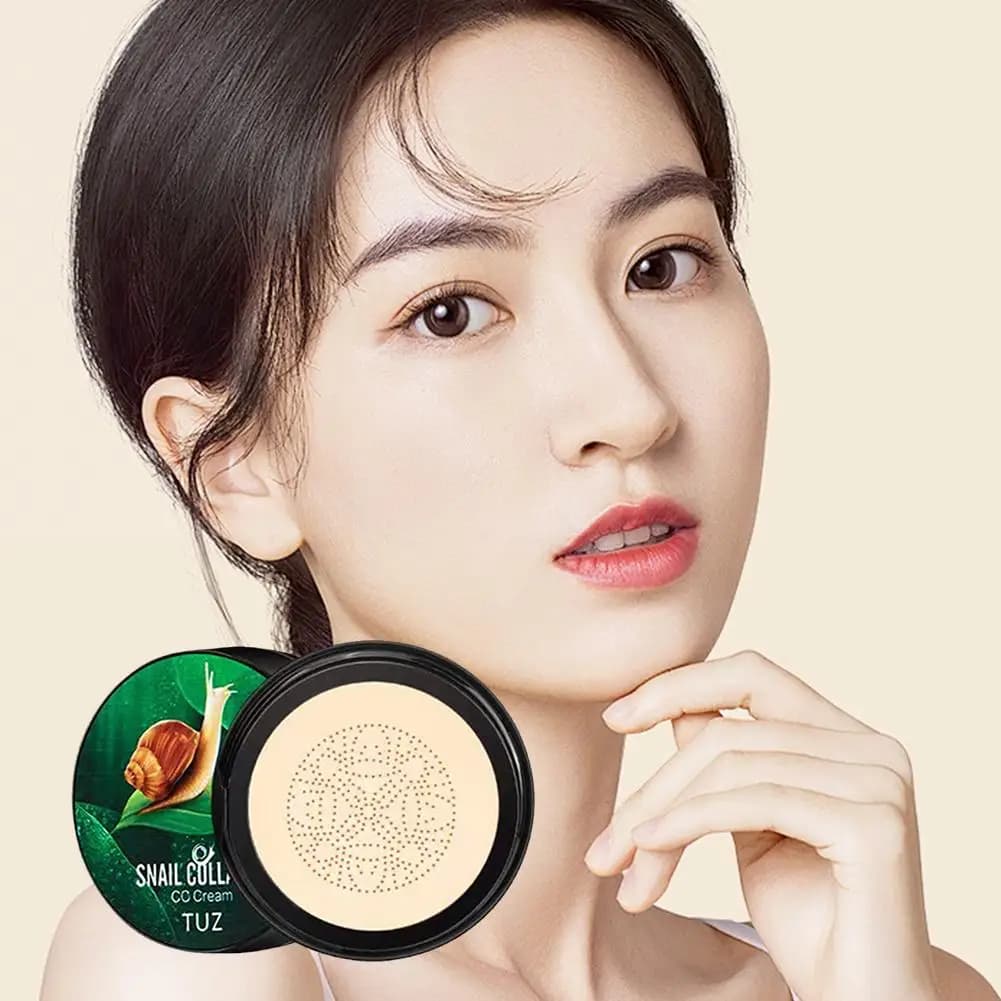 CC cream to the Collagen of Lumaca, Cushion BB with Fungus applicator, Illuminating and Opacizing Cream, Background Cosmetic Corrector Y5W5