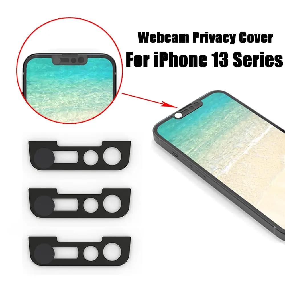 1/3PCS Metallo Webcam Copertura Obiettivo Del Telefono Adesivi per iPhone 13 Pro Max MiniPrivacy Slider Copertura Della Fotocamera per iPhone 13 Serie