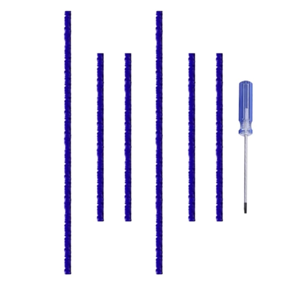 7 pezzi di strisce morbide in peluche per Dyson V6 V7 V8 V10 V11 aspirapolvere testa a rullo morbida con parte di ricambio per cacciavite