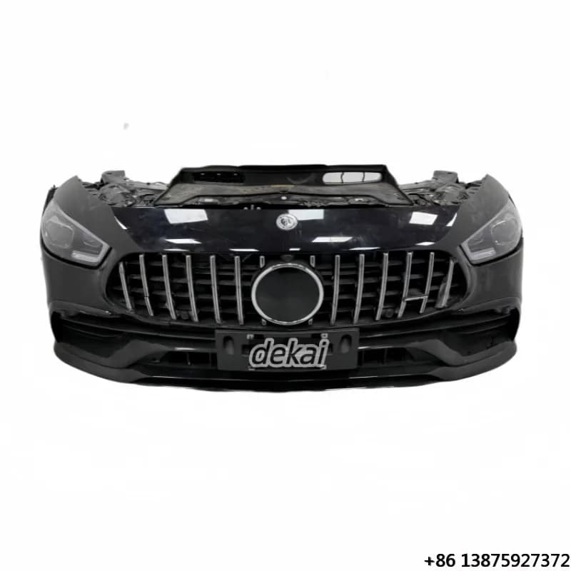 Applicable to GT X290 W290 GT63 GT50 GT53 Headlamp Body Kit with Radiator Grille for Front Insurance Assembly
