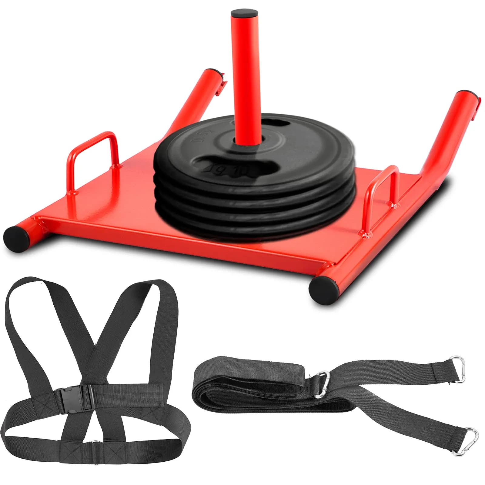 Slitting with Weights for Strength Training, Push and Pull