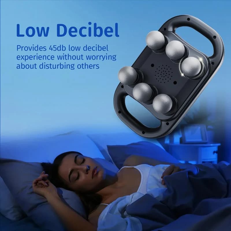 AA20-Pistola for Massage Electric Percussion Massage Pistola for 6-head portable pulse band for deep fabrics