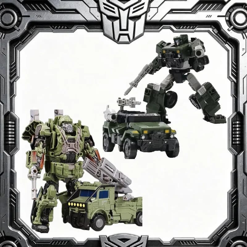 【DISPONIBILE】AOYI YS‑06 Hound & BMB Ratchet Modello da collezione di robot trasformabili per veicoli militari Action Figure Giocattoli per ragazzi Regali
