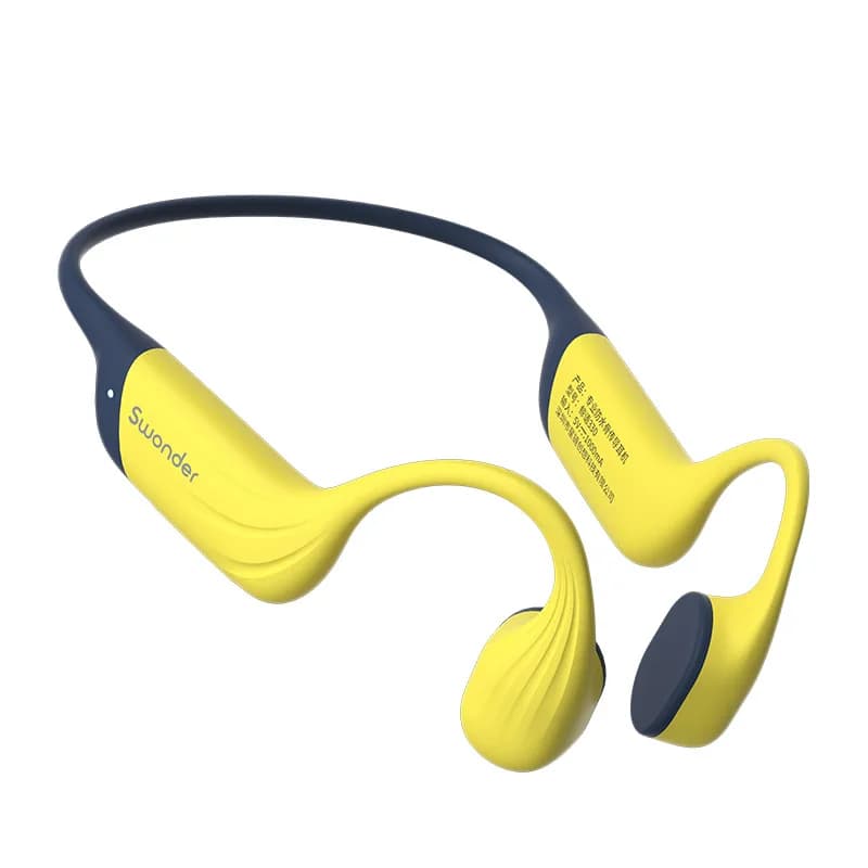 2025 Nuovo allenamento per il nuoto Cuffia Nuoto Allenatore Conversazione Auricolare wireless impermeabile Conduzione ossea Walkie Talkie Auricolare