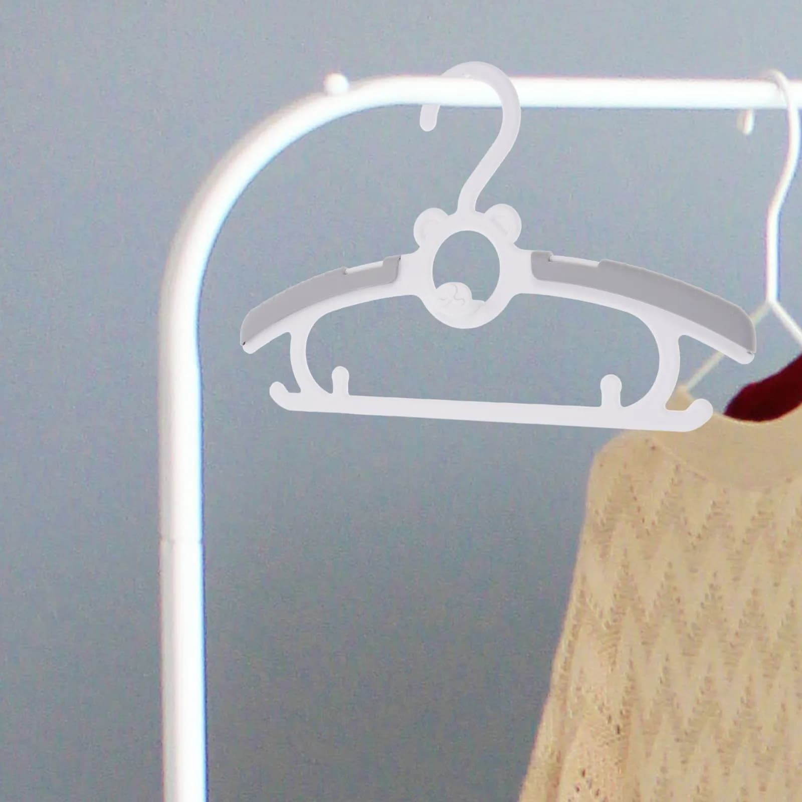 10 Pcs Kid Hangers for Closet Kids Clothes Childrens Coat Children's Plastic Baby Clothing