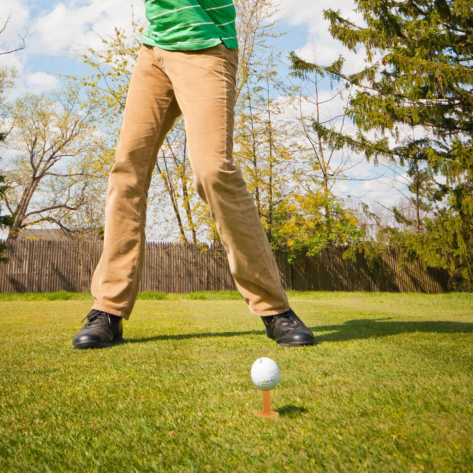 Set di 4 Tee da Golf Portatili e Riutilizzabili per Ridurre l'Impatto e Migliorare la Precisione dei Colpi - Accessori per Allenamento