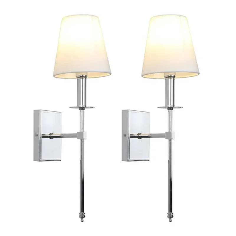 Lampada da parete moderna americana a LED Decor Specchio da bagno Luce Camera da letto Corridoio Scale Panno per interni TV Sfondo Decor Light