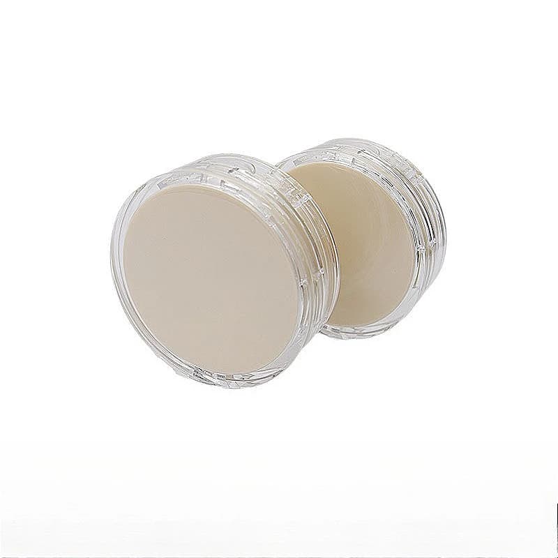 15g Round Transparent Cushion Compact, Empty Refillable BB Cream Foundation Case, Aesthetic Travel Makeup Box