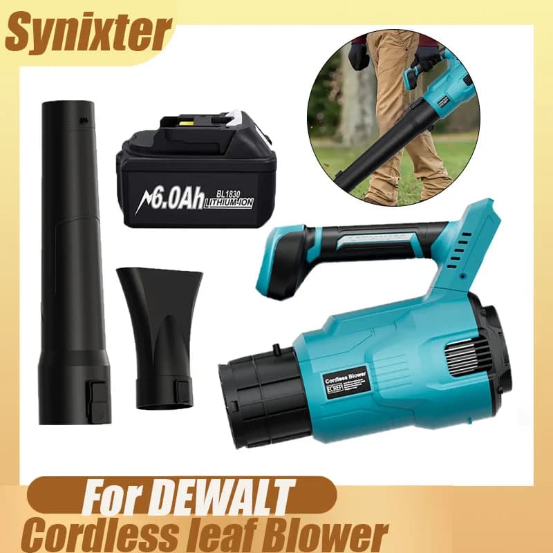Brushless Electric Air Blower For Makita 18V Battery Leaf Blower Wireless Super Powerful For Leaf Snow Garden Dust Cleaning Tool