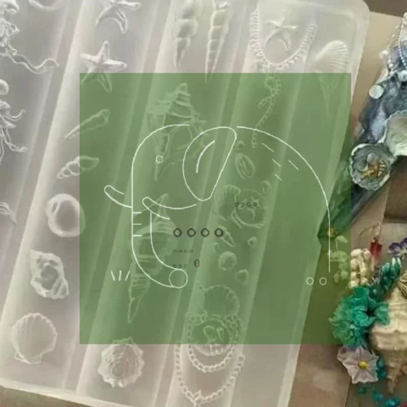 Nail Art Print for Lion Shape Cartoon, 3D Decoration in Silicone for Nails, Accessories for Manicure and Beauty Salon, Tool Fai-da- ♪