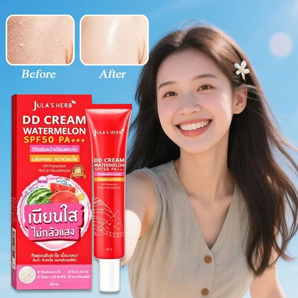 2026 New Watermelon Sunscreen Cream Skin Protective Cream Isolation Lotion Moisturizer For Face And Body Skin Care