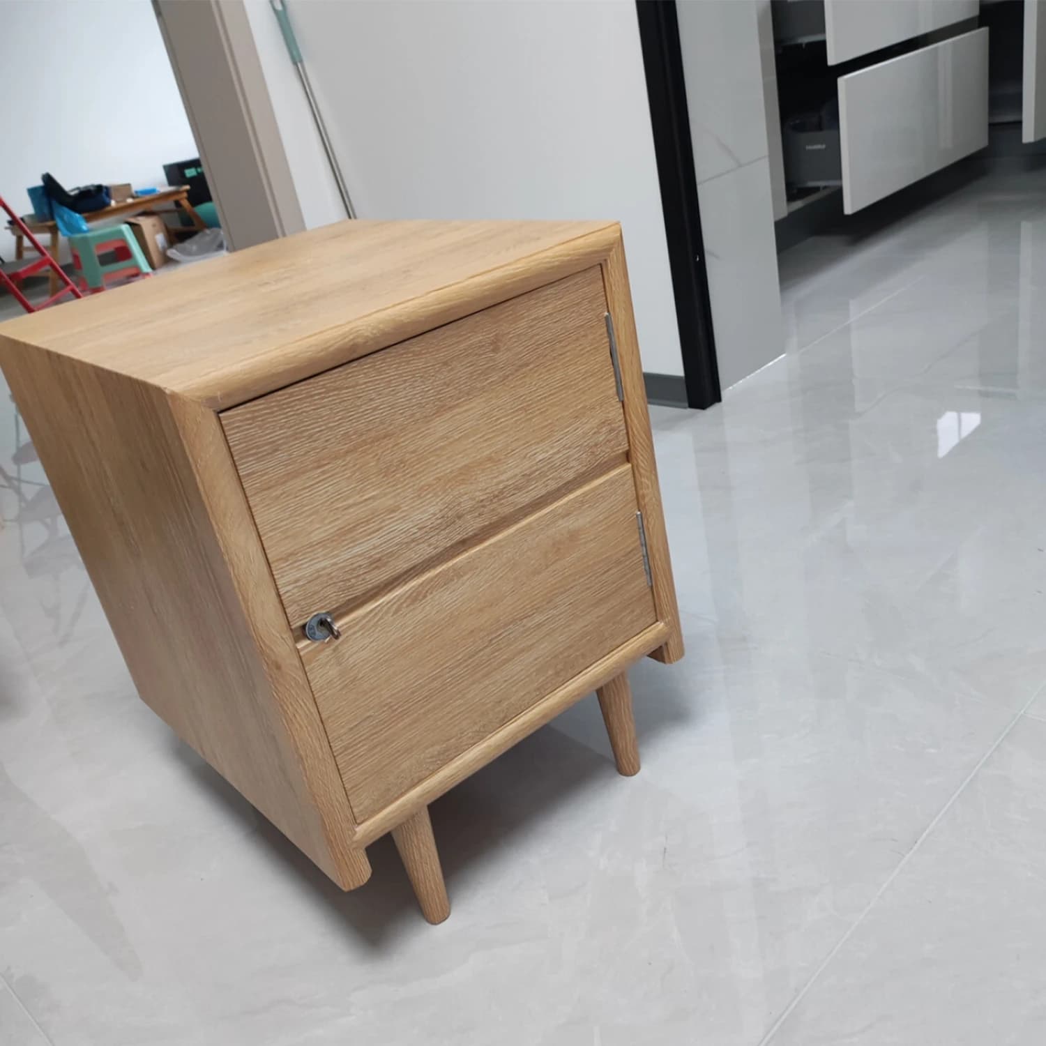 Carta da parati autoadesiva con struttura in legno - Pellicola vinilica rimovibile in PVC per mobili da cucina, mobili, pareti - Decorazioni impermeabili fai-da-te