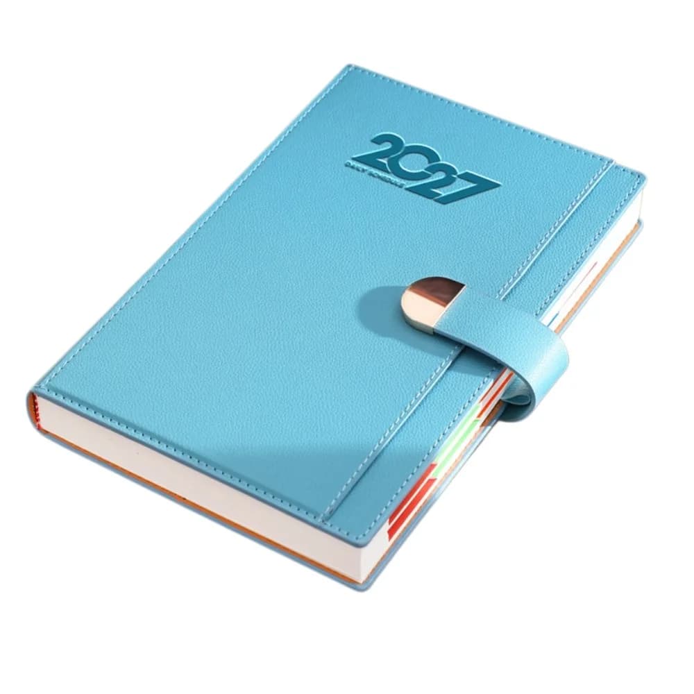 A5 2027 Schedule Book Convenient Diary Writing Pads Agenda Planner Notebook Calendar Notebook Thick Paper