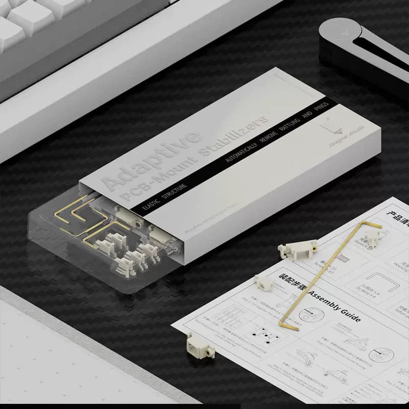 Stabilizzatori a vite per PCB Designer Studio, struttura elastica auto-adattante senza livellamento per tastiere meccaniche personalizzate
