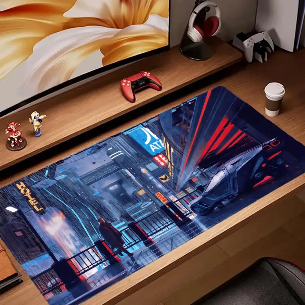 Blade Runner 2049 Tappetino per mouse Tastiera Tappetino per mouse, Tappetini da scrivania, Accessori da gioco, Parti per PC XXL90x40 cm