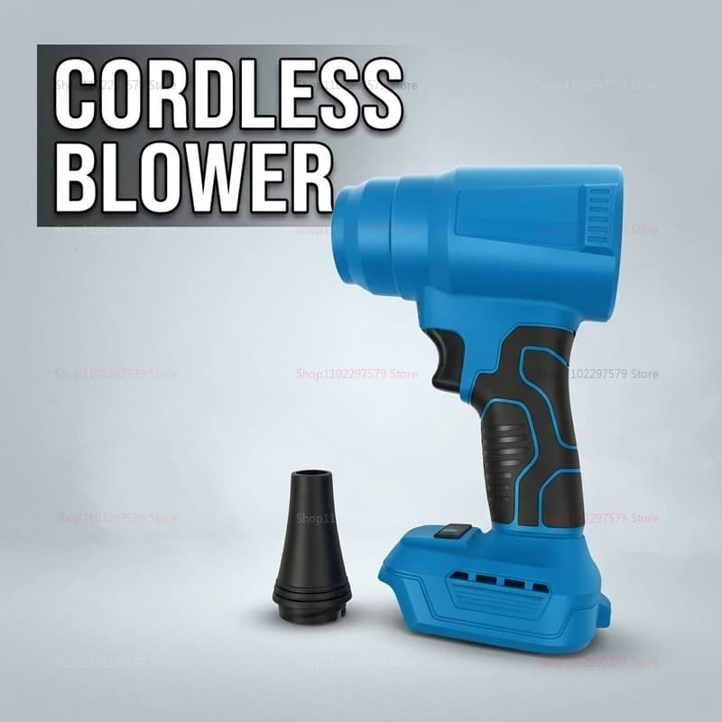Brushless Turbojet Fan Cordless Electric Blower Storm Handheld Snow Car Dryer for Makita 18V Battery Power Tool