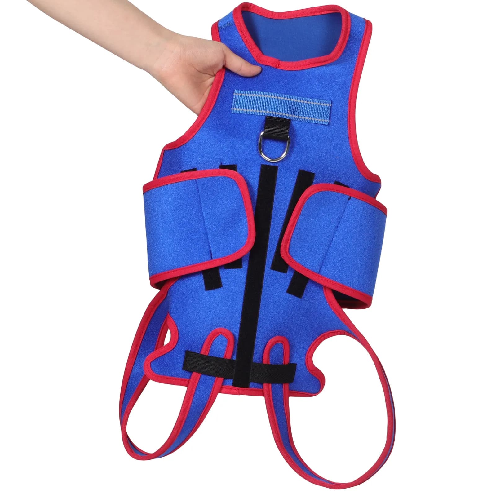 Gilet per Cani, Tuta di Recupero con Supporto per la Schiena, Imbracatura Calmante, Previene Problemi Cervicali, Cinghia Pettorale Imbottita, Facile da Lavare