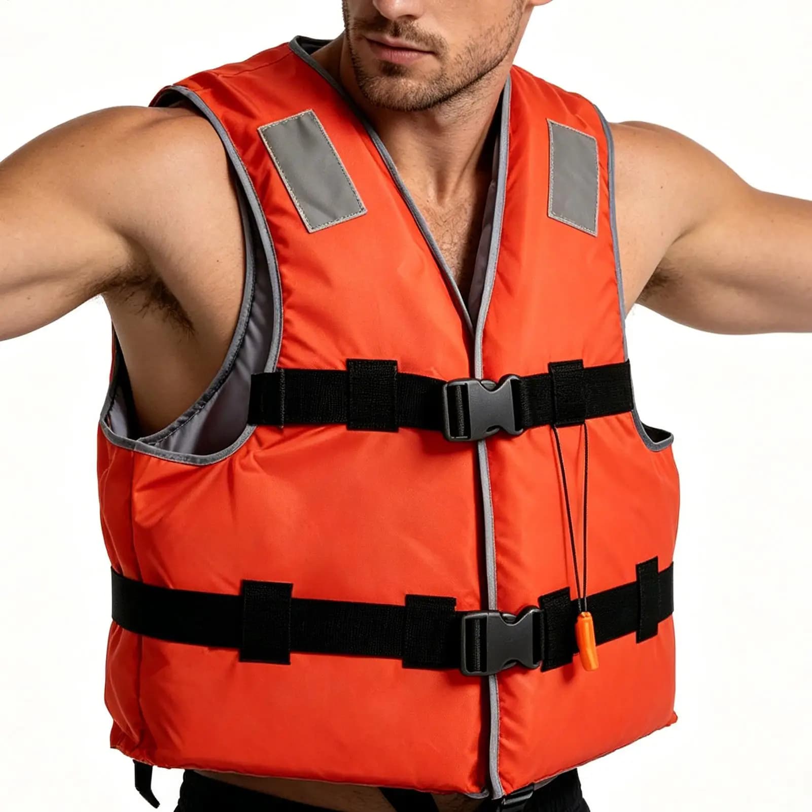 Adult Life Vest Adults Water Pool Jacket With Adjustable Strap Swim Jacket With Adjustable Strap For Fishing Boating Kayaking