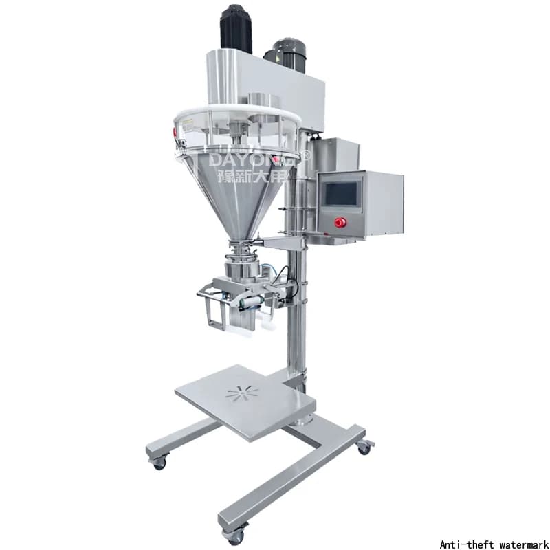 2026 High Precision Dispenser for flour, cocoa, spices, pepper, milk, milk, milk, black protein powder, paper bag for food packaging machine
