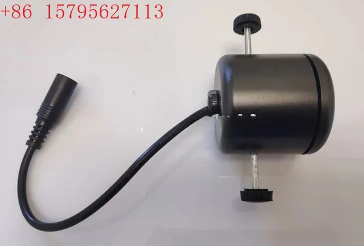 Sorgente luminosa a punto LED da 12 W Sorgente luminosa coassiale Fotocamera CCD Microscopio Sorgente luminosa per visione artificiale Interfaccia 44 mm