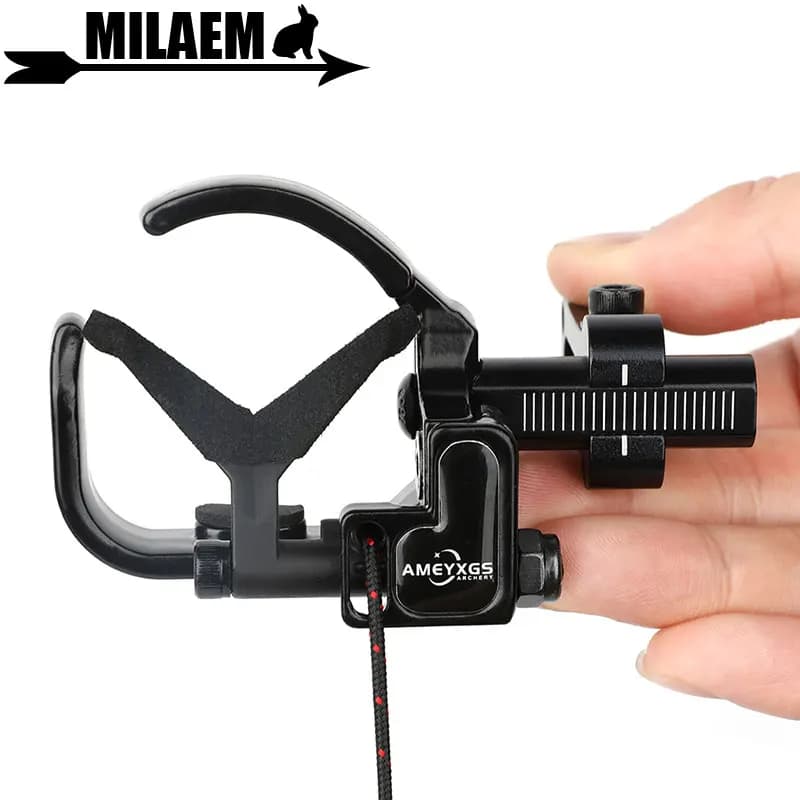 Tiro con l'arco Arco composto Goccia Caduta Freccia Resto Regolabile Mano destra Caccia Tiro al bersaglio Allenamento Freccia Pad Accessori