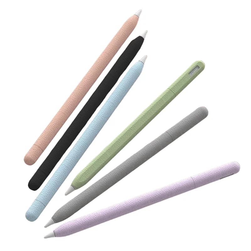 Astuccio per Apple Pencil 1a 2a generazione o USB-C o Pencil Pro Tablet Stylus Custodia protettiva in morbido silicone antiurto
