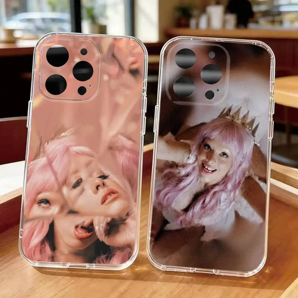 Singer Melanie Martinez Phone Case For Cell Iphone 16 15 11 13 14 Pro Max 7 8 Plus X Xr Max Se2020 12mini Transparent Cover