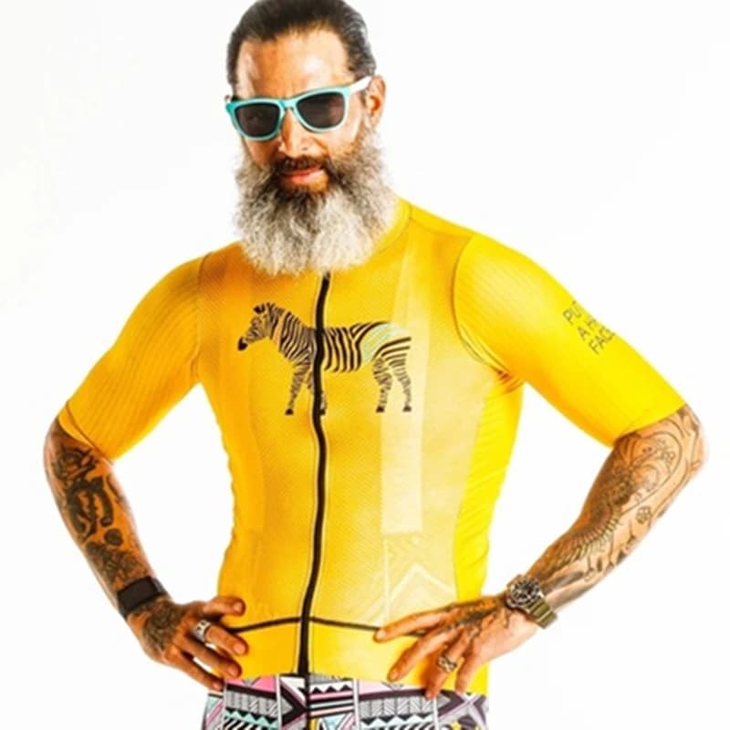 Love The Pain Men's Cycling Knit 2020 Road Bike Shirts Fast Drying Bike Knit Summer Short Sleeve Maillot Cycling Kit Mtb