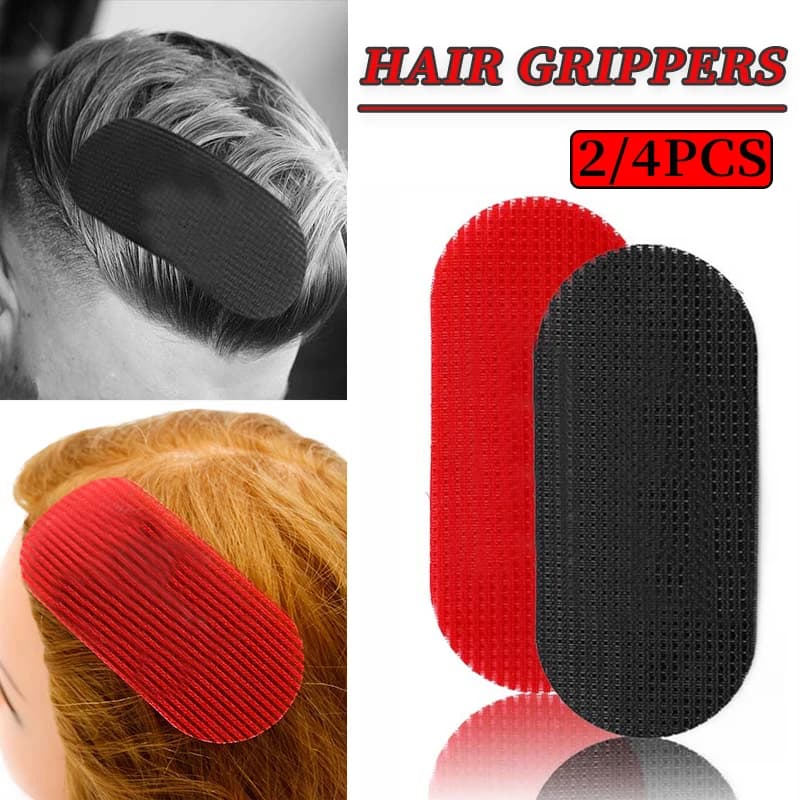 2/4PCS Hair Gripper Sticker Hairdresser Magic Nylon Barber Dancers Mens Oil Head Hair Tapes Salon Cutting Accessories for styling