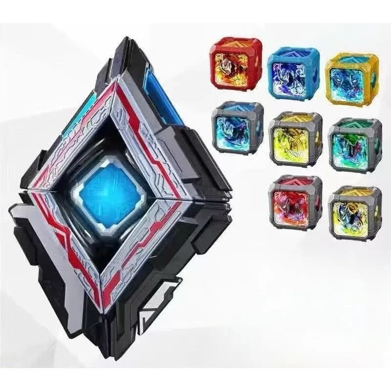 Ultraman Anime Peripheral Toy Ultraman Arc Arc Ariser Arcs Cube Emit Light and Sound Toys Set Cosplay Birthday Gifts