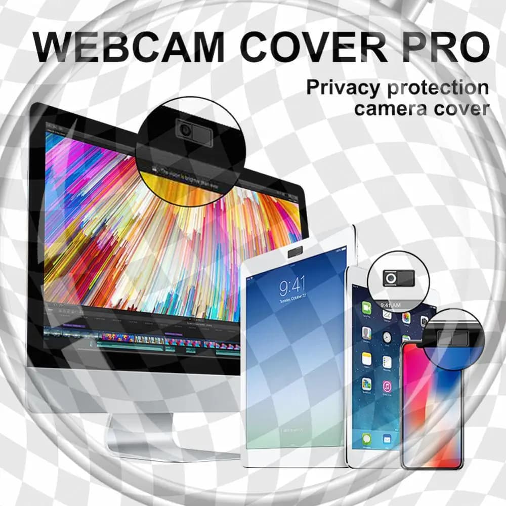 3pcs Plastic Webcam Cover Privacy Protection Shutter Anti- for Phone