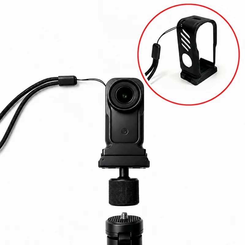 1PCS Protective Case Shell Cage Cover for DJI Osmo Nano 3D Printed Vertical Hat Clip Magnetic Base Tripod 1/4 Thread Cooling